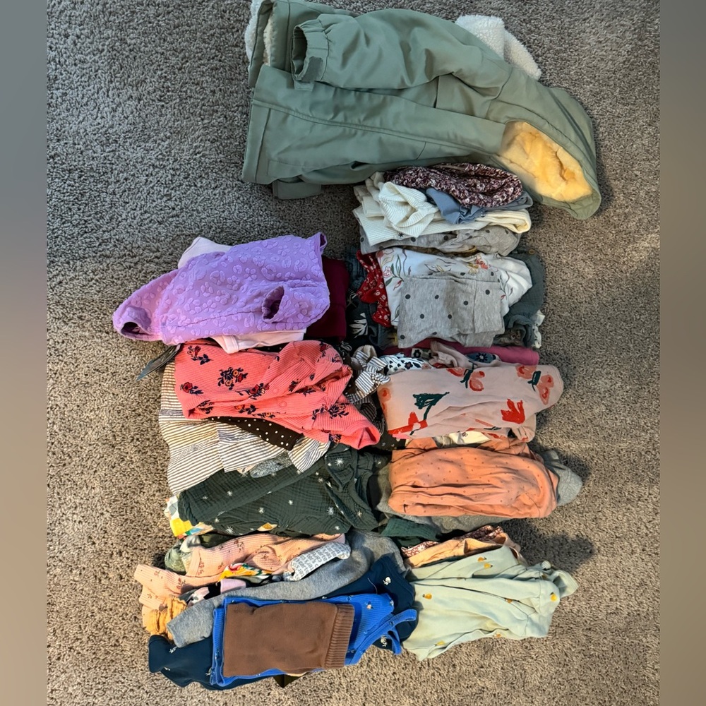 Girls clothing lot, 12 months